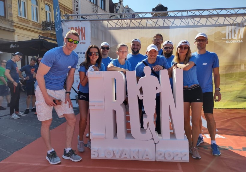 NAY A.S. employees successfully finished The Run Slovakia 2022