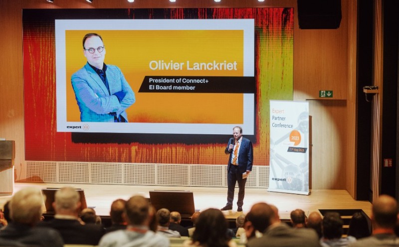 Olivier Lanckriet, a member of the Board at Expert International holding opening speech